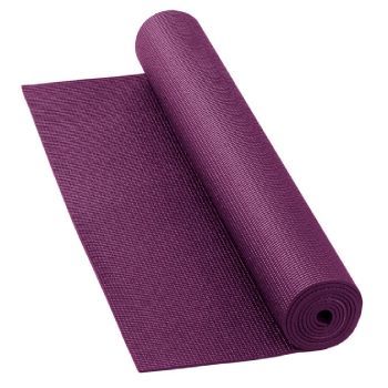 Yoga mat bodhi yoga mat asana aubergine -4mm