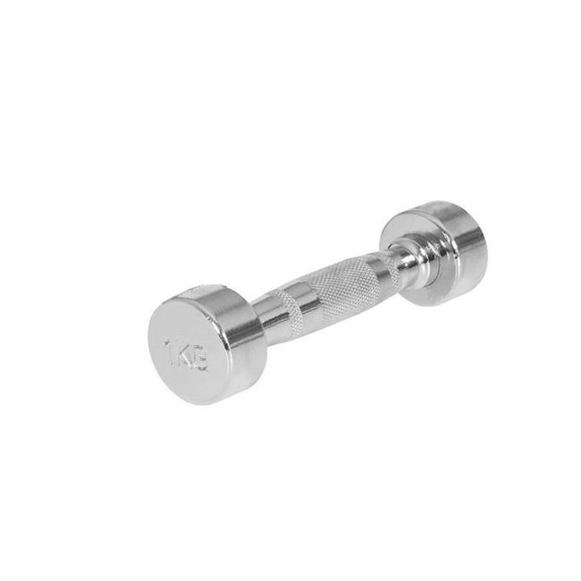 Хромированные гантели PX Sport весом 1 кг