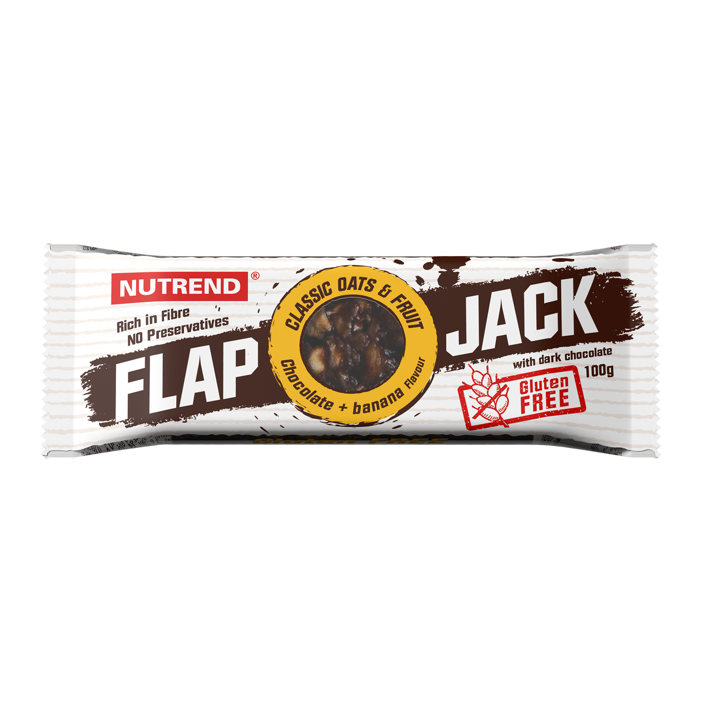 Flapjack батончик без глютена с клетчаткой