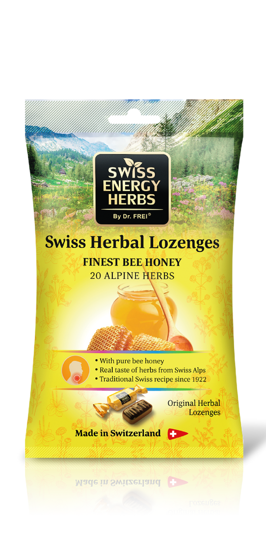 Леденцы Swiss Alpine Nature от кашля и боли в горле