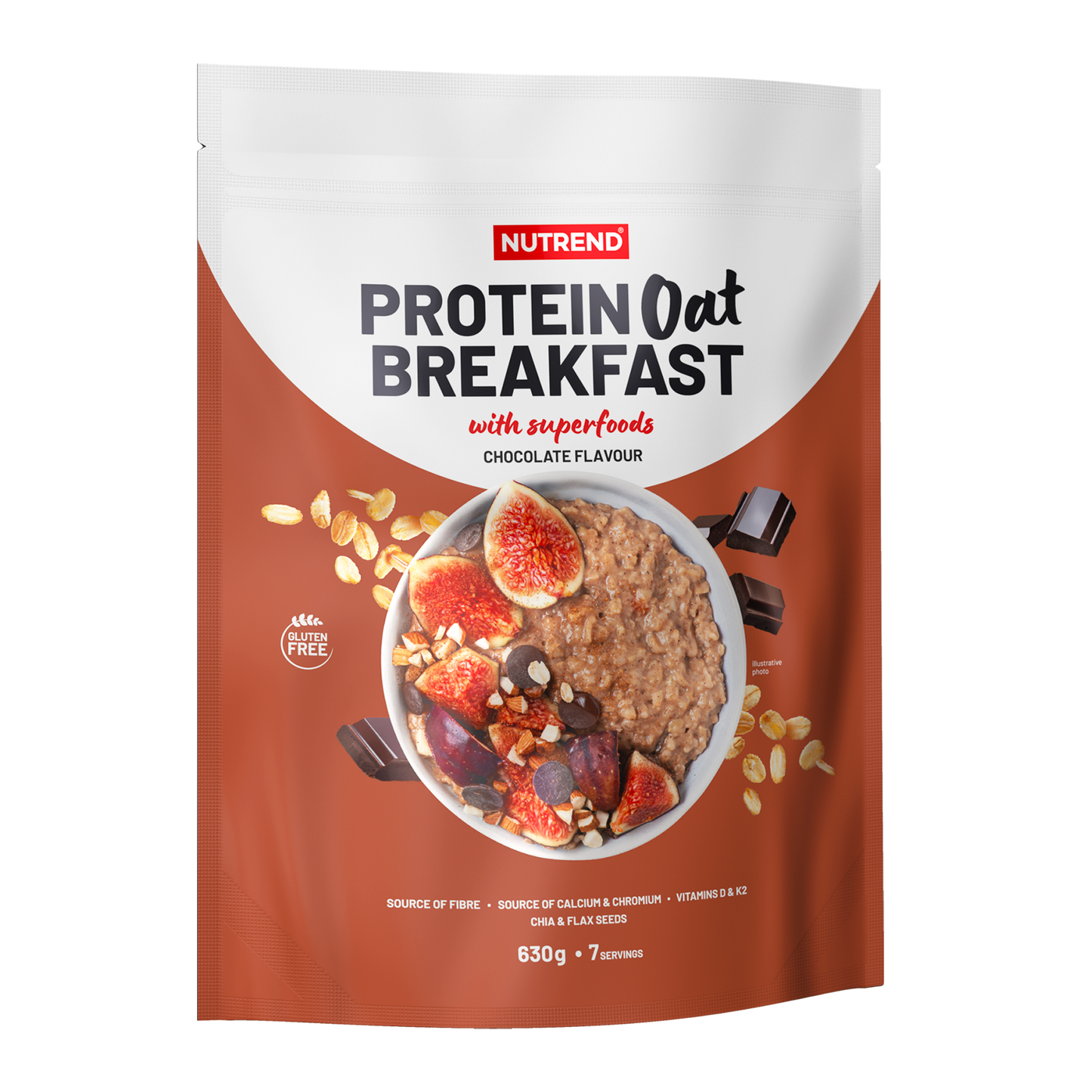 Овсянка с протеином, завтрак для здоровья костей