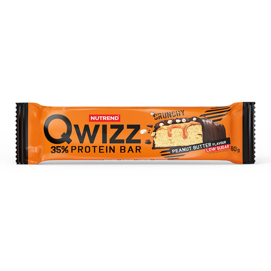 Хрустящий протеиновый батончик QWIZZ BAR с 21 г белка