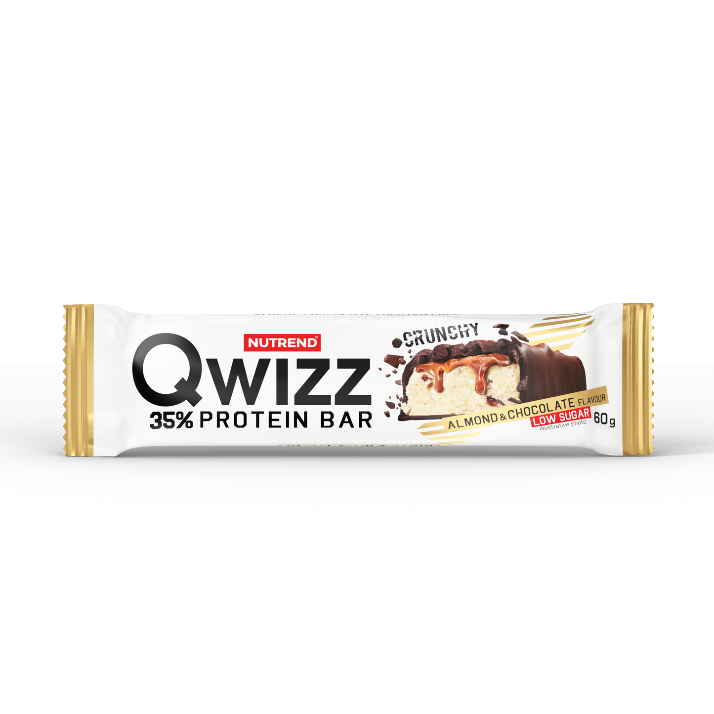 Хрустящий протеиновый батончик QWIZZ BAR с 21 г белка
