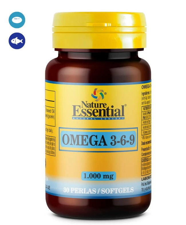 Omega 3-6-9 1000 mg. 30 softgels