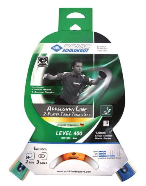 Набор для настольного тенниса Donic Appelgren 400 DSK