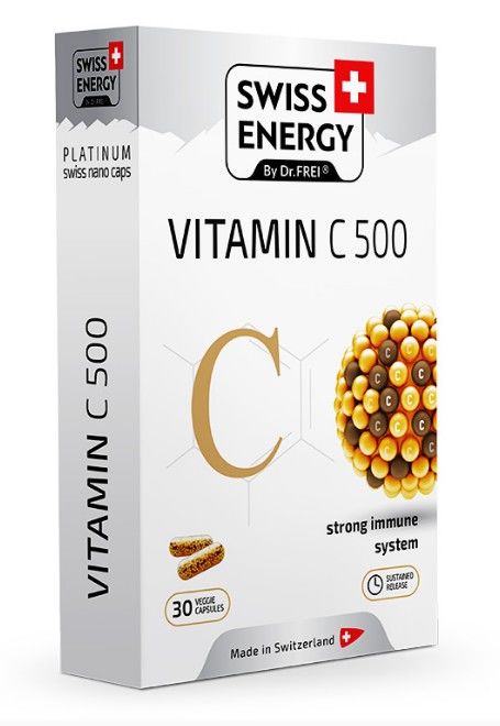 Swiss energy vitamin c 500mg,blister, n30