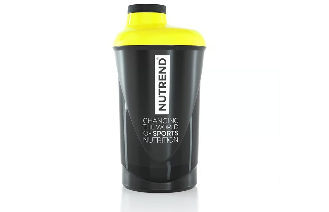 Nt shaker nutrend 600 ml black and yellow