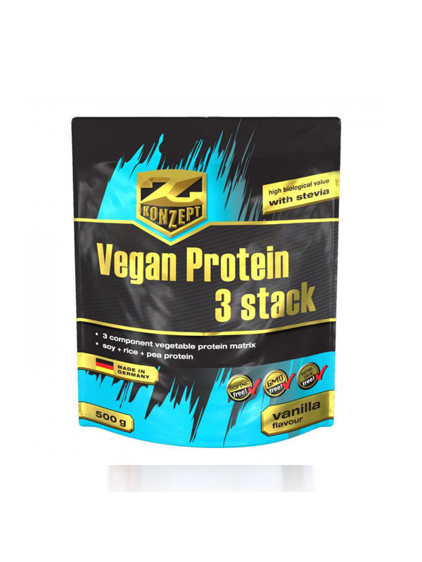 Протеин vegan protein 3 stack 500g