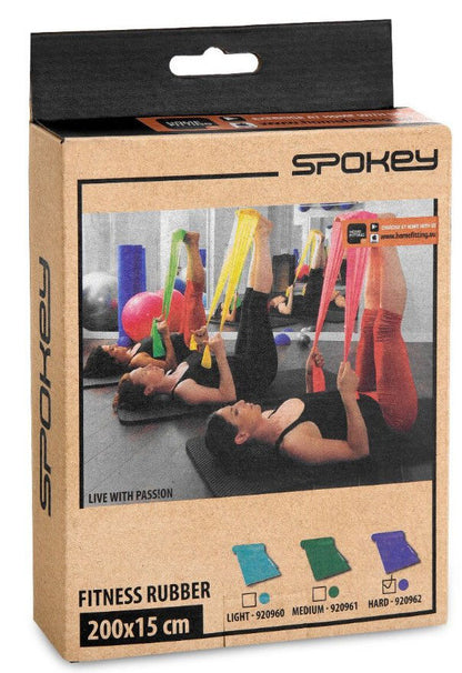 Резина для фитнесса spokey (12 кг)