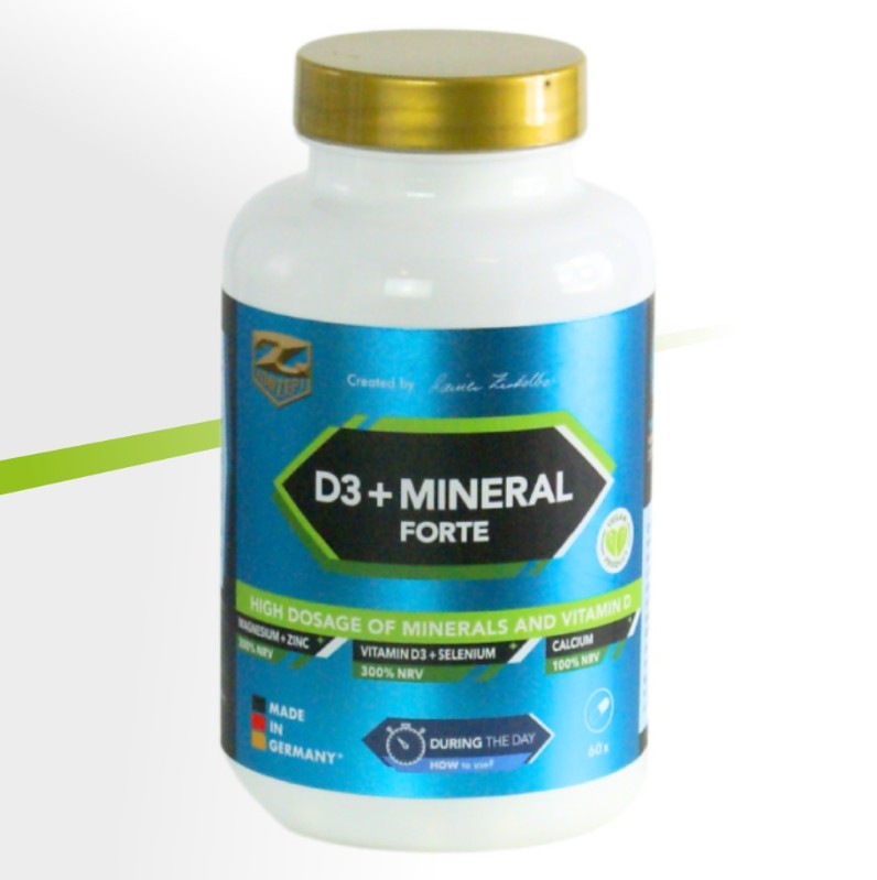 D3 + mineral forte 60 capsule