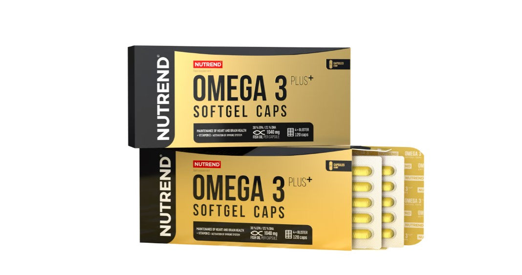 Omega 3 plus softgel caps, 120 капсул