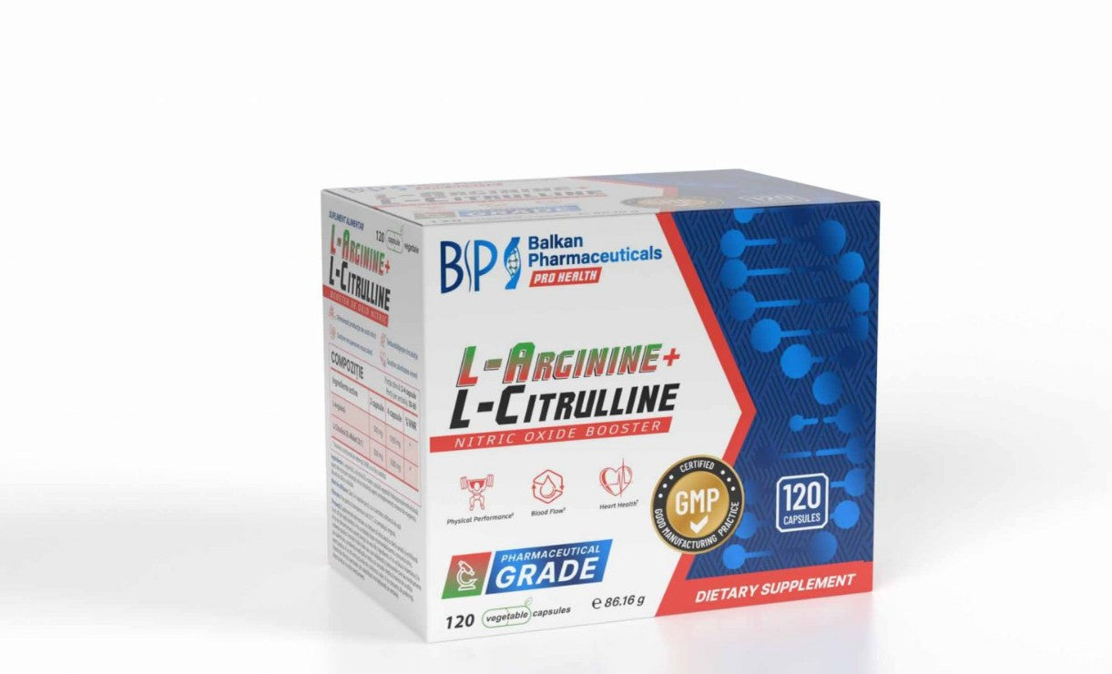 L-Arginine+L-ciruline 120 caps.