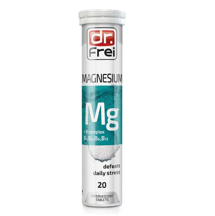 Dr.Frei  MAGNESIUM +B COMPLEX, vitamine efervescente N20