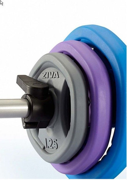 Set de discuri - zvo rubber hx studio barbell set (zvo-rhbs-2631) (боди памп)