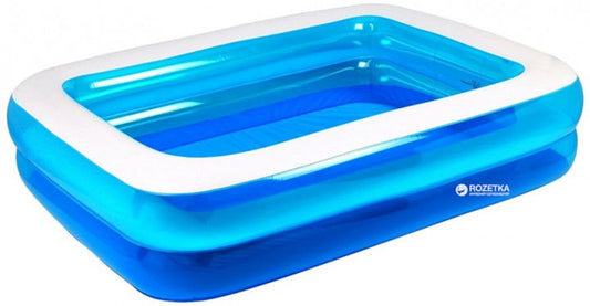 Надувной бассейн Jilong, прямоугольный, 262х175х50 см