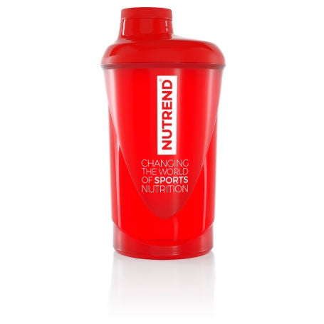 Nt shaker nutrend 600 ml red