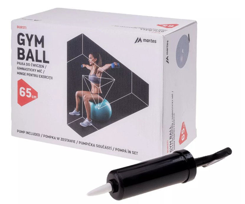 Фитнес мяч 75 см из ПВХ для тренировок