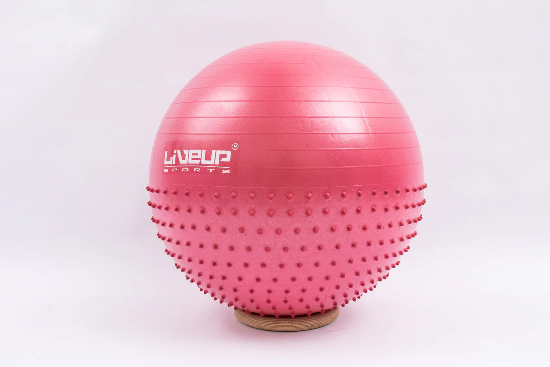 Fitball massage LiveUp LS3569/RD