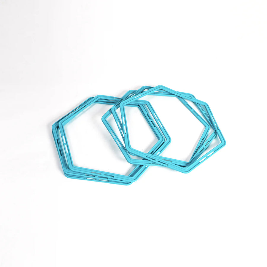 Кольца для развития ловкости Livepro LP8612, 6 шестигранников