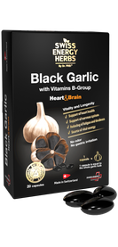 Swiss energy black garlic capsules