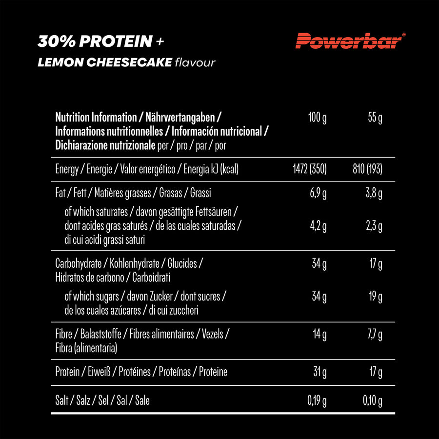 Протеиновый батончик 30% Protein+, богатый белком перекус