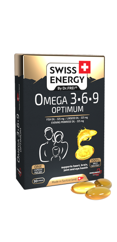Swiss energy omega-3-6-9 optimum, capsule n30