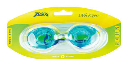 Очки для плавания junior little ripper (blue) zoggs