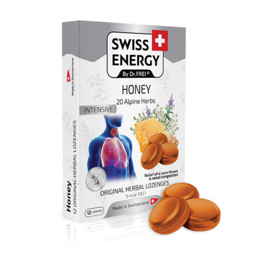 Swiss energy леденцы 20 трав и мёд