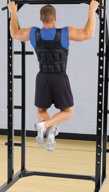 Жилет утяжелитель 20 кг для подтягиваний и кроссфита