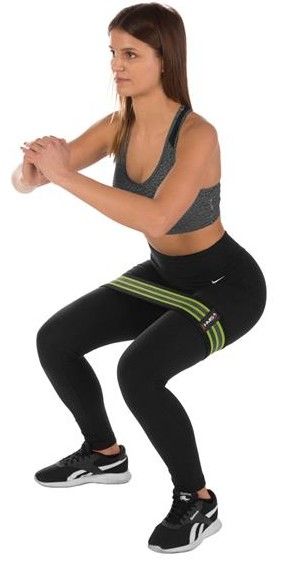 Set benzi pentru fitnes hb12 set 2in1 hip band set hms