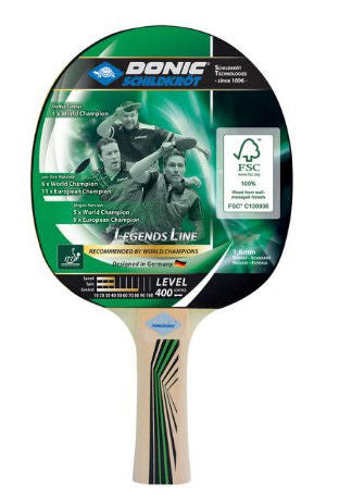 Paletă de tenis de masă legends 400 fsc
