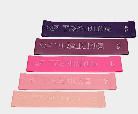 Эластичные ленты для упражнений, 5 уровней нагрузки