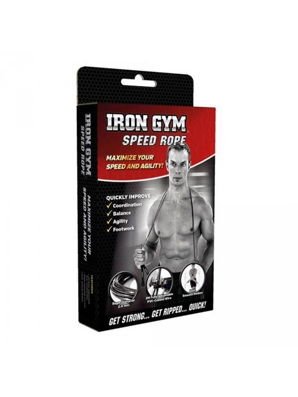 Скакалка Wire Speed Rope IRON GYM для эффективных тренировок