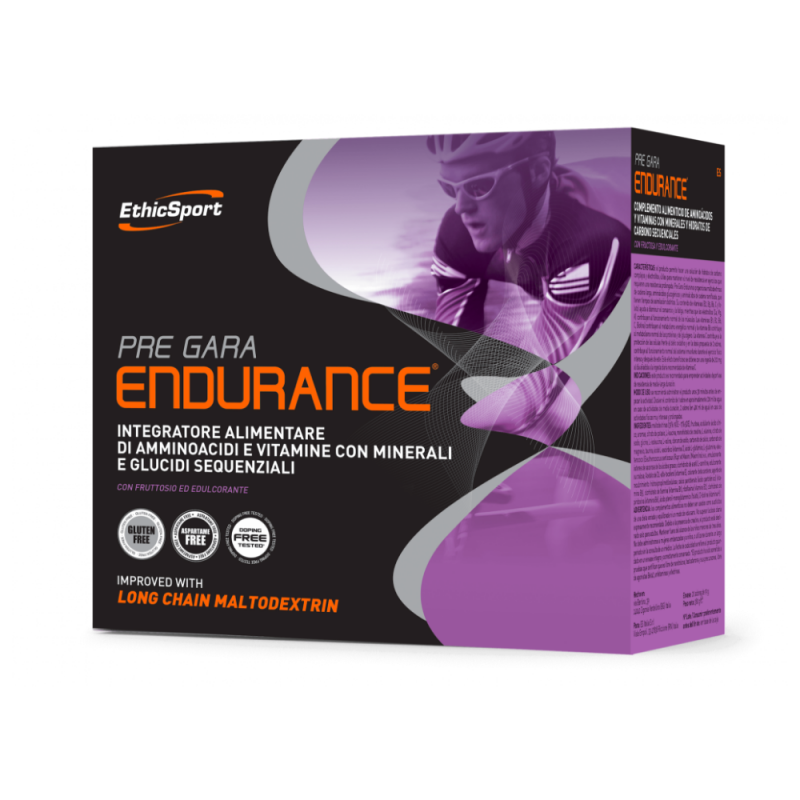 PRE GARA ENDURANCE. Спортивное питание для выносливости