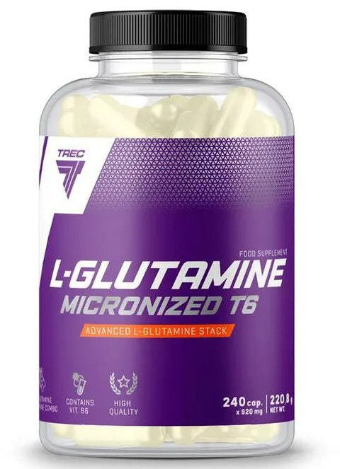 L-glutamine micronized t6 240 capsule