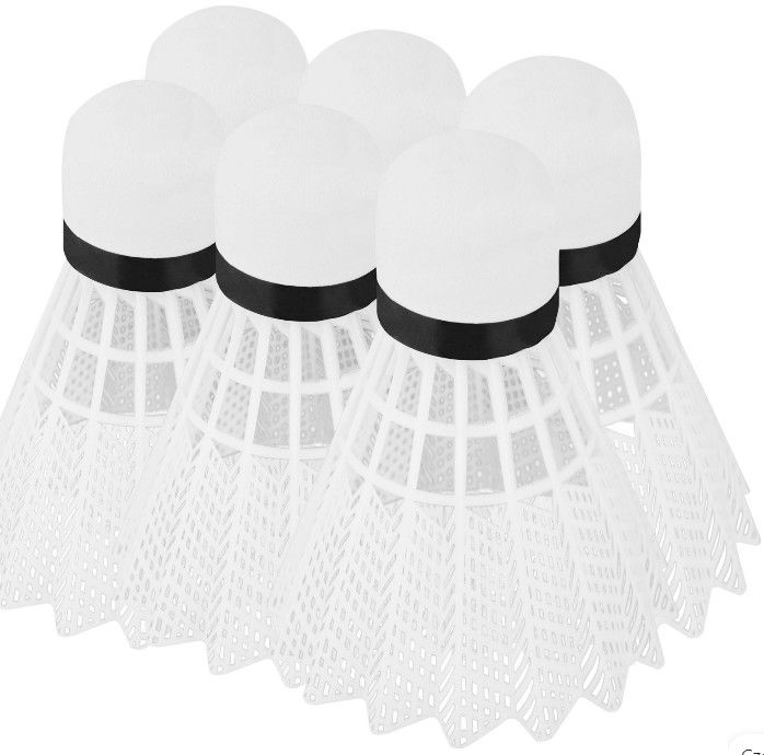 Воланчики для бадминтона Spokey Air Tec, альтернатива перьевым