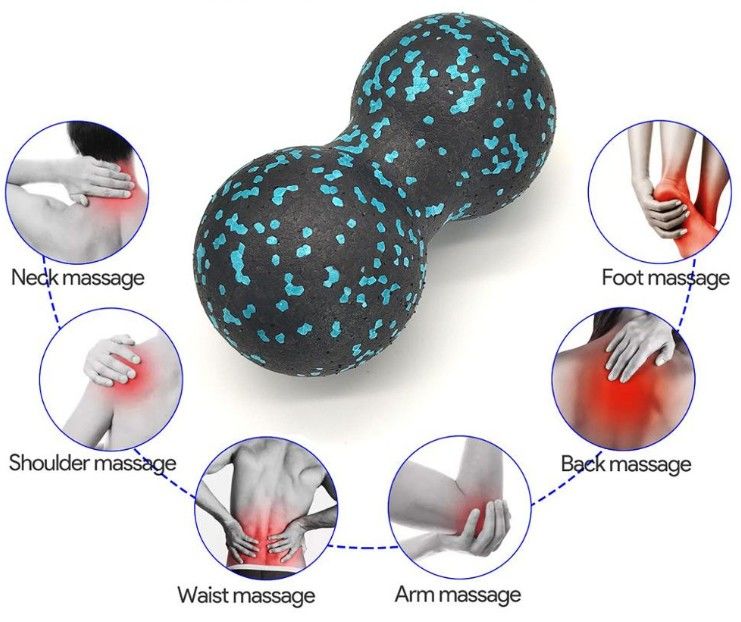 Массажный ролик для мышц спины, рук и ног