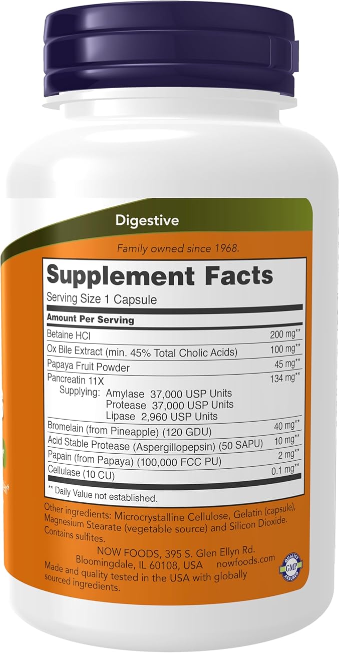 Now Foods, Super Enzymes, 90 Capsule