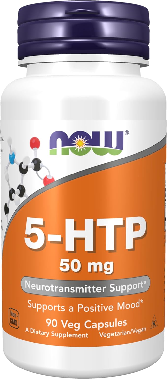 Now Foods, 5-HTP 50mg, 90 veg caps
