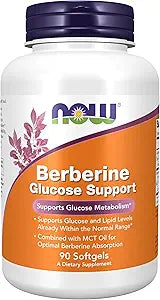 Now Foods, Berberine Glucose Support, 90 sgels