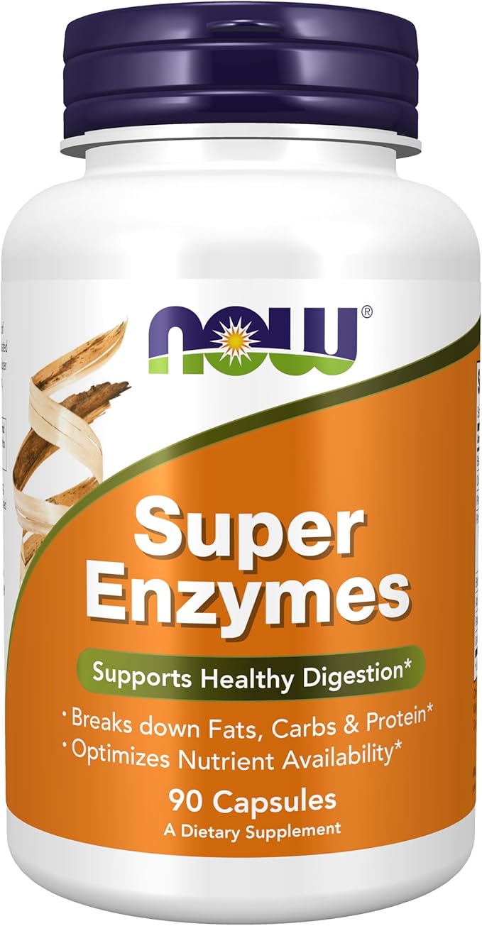 Now Foods, Super Enzymes, 90 Capsule