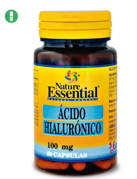 Hyaluronic acid 100 mg. 60 caps.