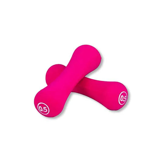 Гантели LiveUp LS2002 из чугуна с ПВХ покрытием