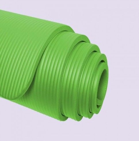 Фитнес-коврик с антискользящим покрытием, 183x61 см