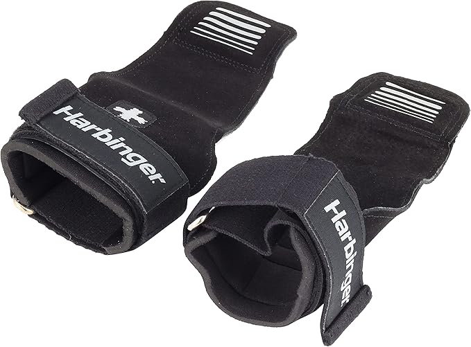 Ремни для тяги с захватом harbinger lifting grips