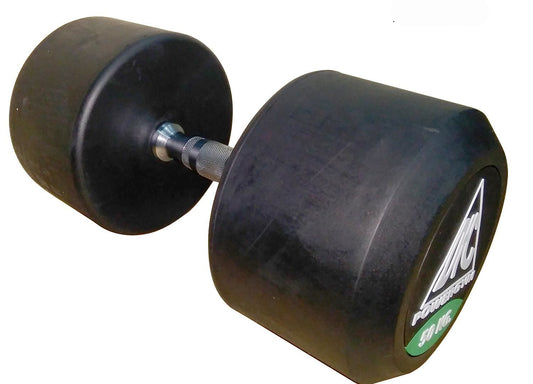 Gantera cauciucată pio100440b dumbbell 40 kg