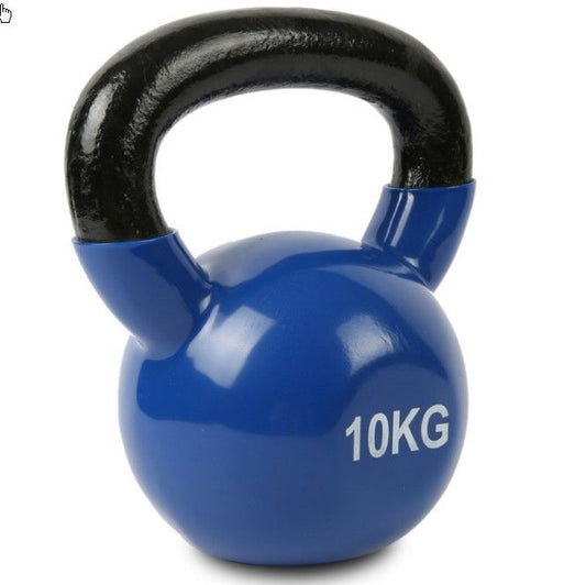 Гиря с виниловым покрытием 10 кг для тренировок