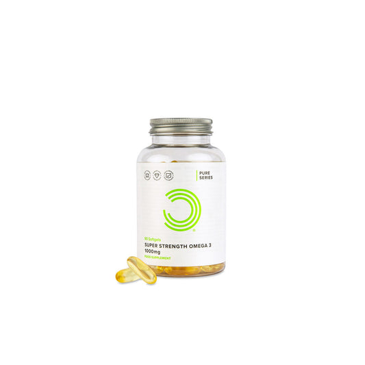 Super strength omega 3 softgels