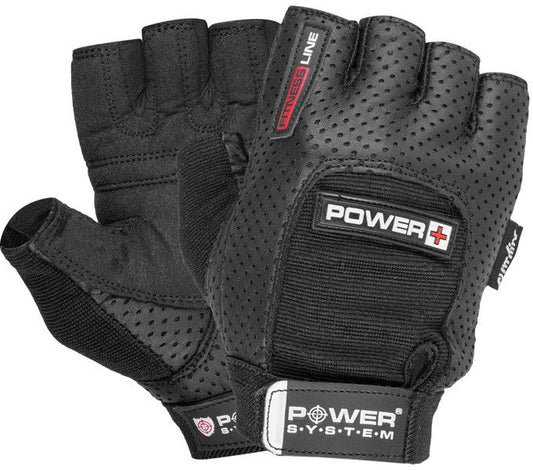 Перчатки для фитнеса power system-gloves power plus-black