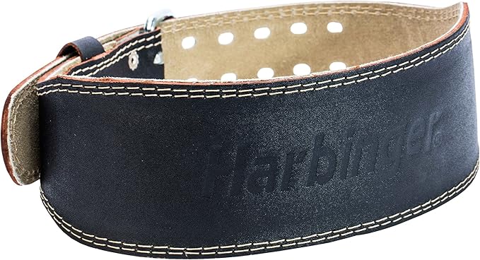 Curea pentru halterofili 4 padded leather belt